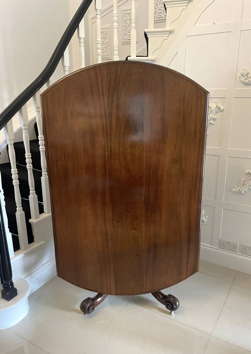 Antique Victorian Quality Mahogany Dining Table